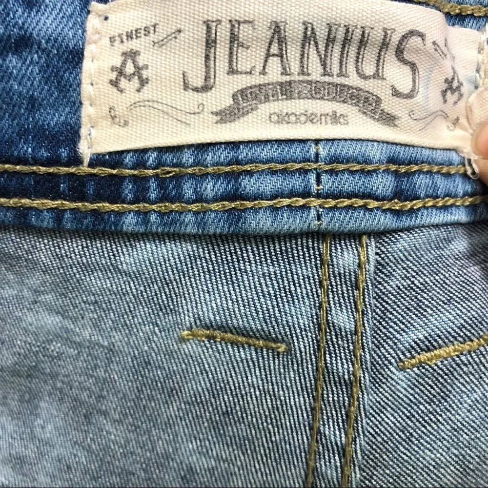 Jeanius Stone Washed Size 50 by 32 Jeans!
